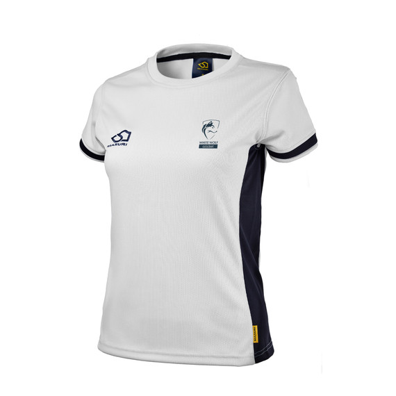 Women's White Training T-Shirt-WTWFC
