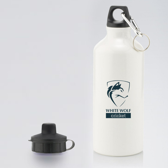 Aluminium Water Bottle with 2 Cap Styles-WTWFC