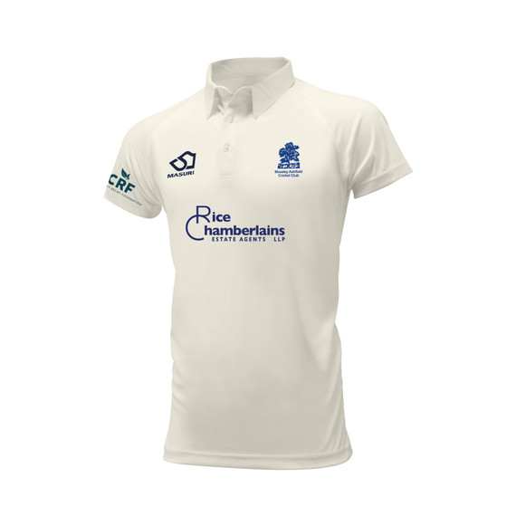 Mens Short Sleeve Cricket Shirt-MACC