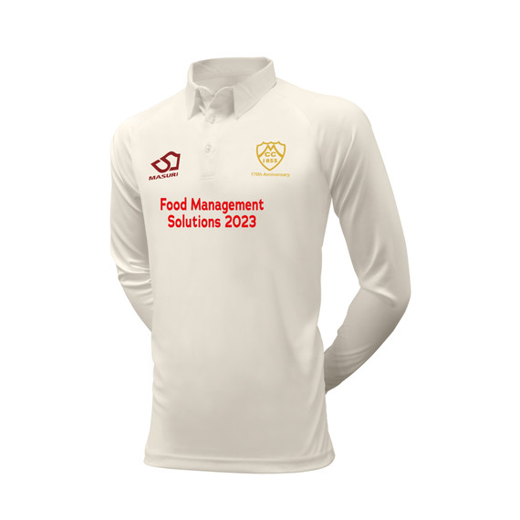 Long Sleeve Cricket Shirt-170th Anniversary-MCC5