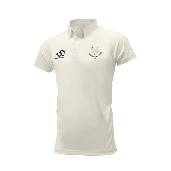 Junior Short Sleeve Cricket Shirt-YGCC