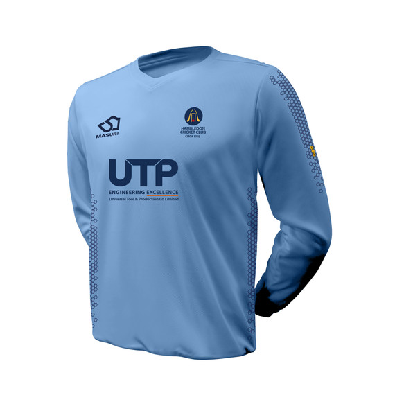 Mens 1XI Long Sleeve Coloured Playing Sweater  -HMBLDN