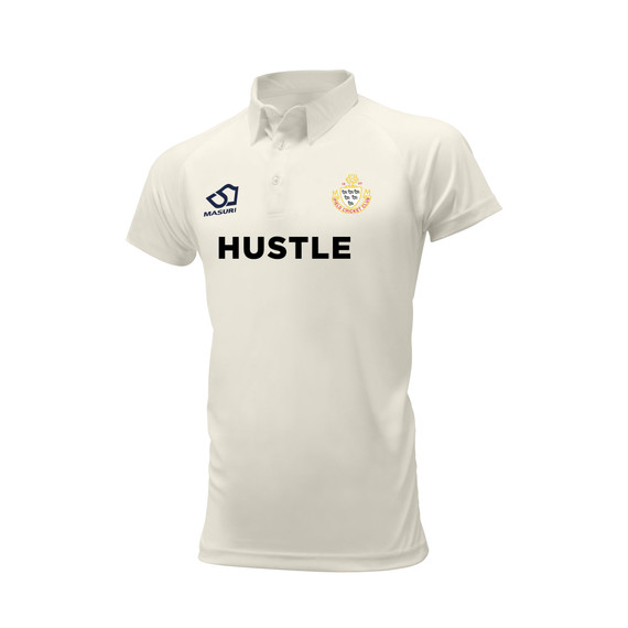 Junior Short Sleeve Cricket Shirt-IDCC