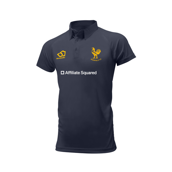 Junior Short Sleeve Coloured Cricket Shirt -SHENFCC