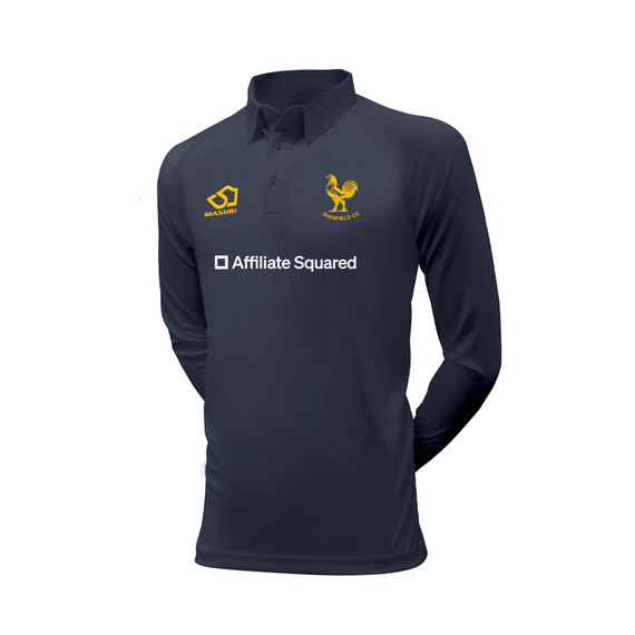 Long Sleeve Coloured Cricket Shirt-SHENFCC