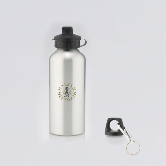 Aluminium Water Bottle with 2 Cap Styles-HLKN