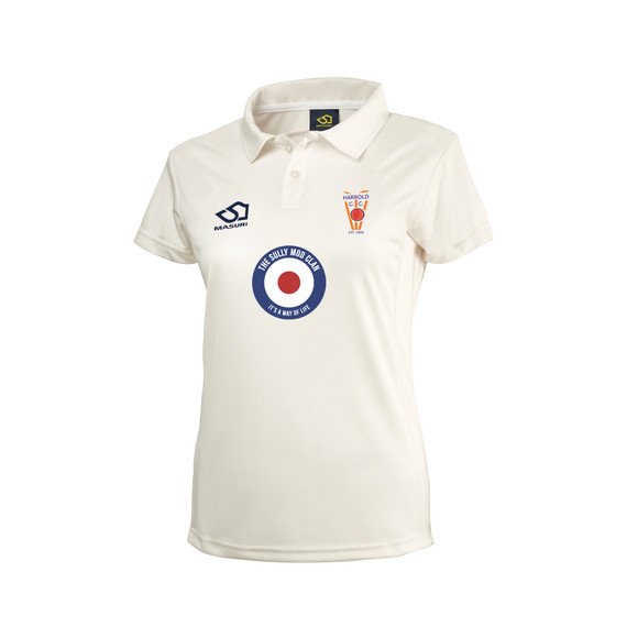 Women's Short Sleeve Cricket Shirt-HRCC