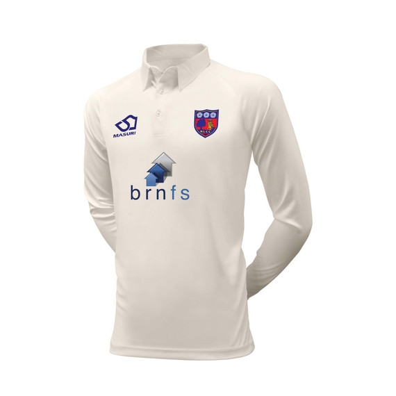 Long Sleeve Cricket Shirt Sponsor-NORLEE2