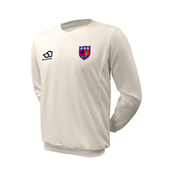 Junior Long Sleeve Cricket Slipover -NORLEE