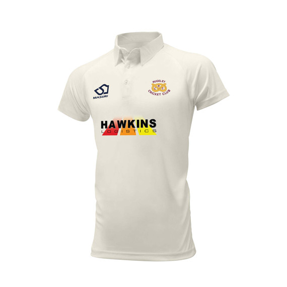 Mens Short Sleeve Cricket Shirt-RUGCC