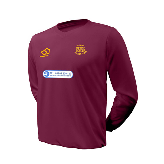 Junior Long Sleeve Coloured Playing Sweater  -RUGCC