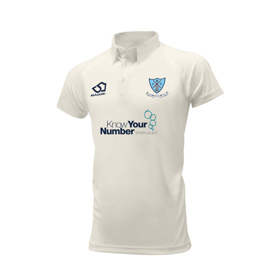 Junior Short Sleeve Cricket Shirt-OUTWCC