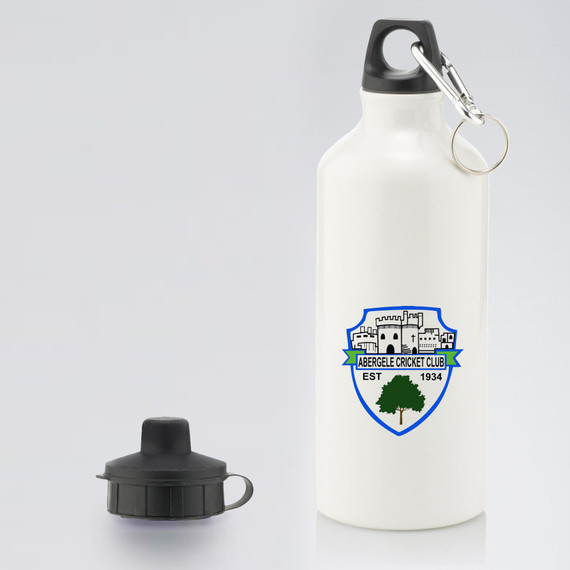 Aluminium Water Bottle with 2 Cap Styles-ABERGELE