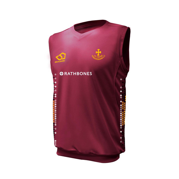 Junior Sleeveless Coloured Slipover-STCCC