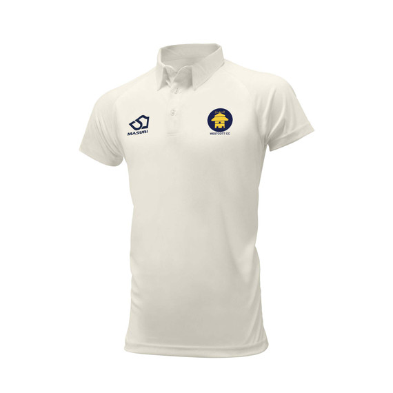 Mens Short Sleeve Cricket Shirt-WESTCOTT