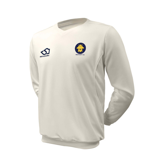Long Sleeve Cricket Slipover -WESTCOTT
