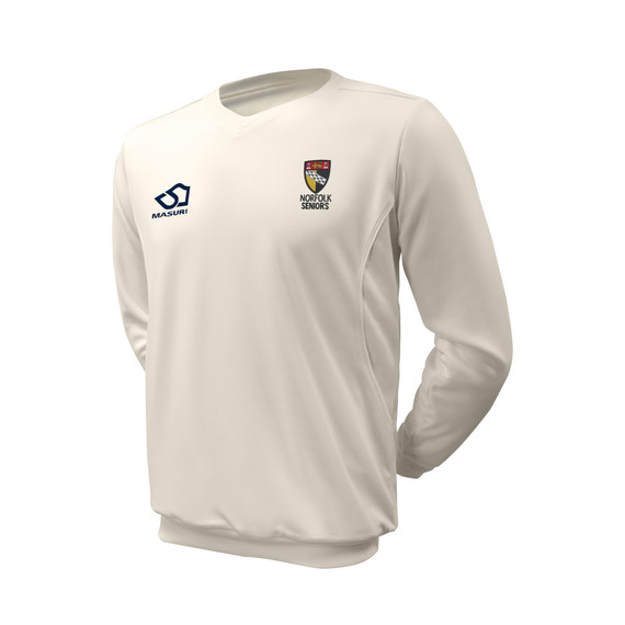 Long Sleeve Cricket Slipover -NSEN
