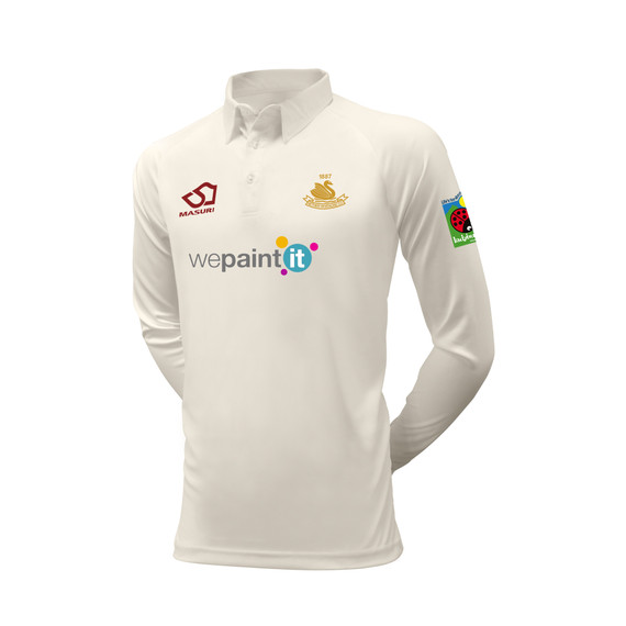 Long Sleeve Cricket Shirt-NETHER