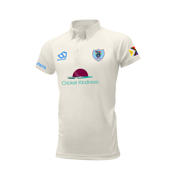Mens Short Sleeve Cricket Shirt (LGBTQ+)-NOBOUND