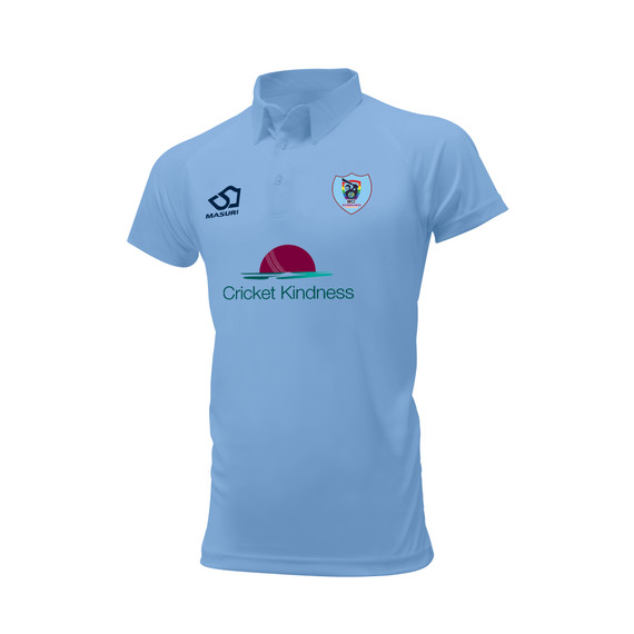 Mens Short Sleeve Coloured Cricket Shirt -NOBOUND