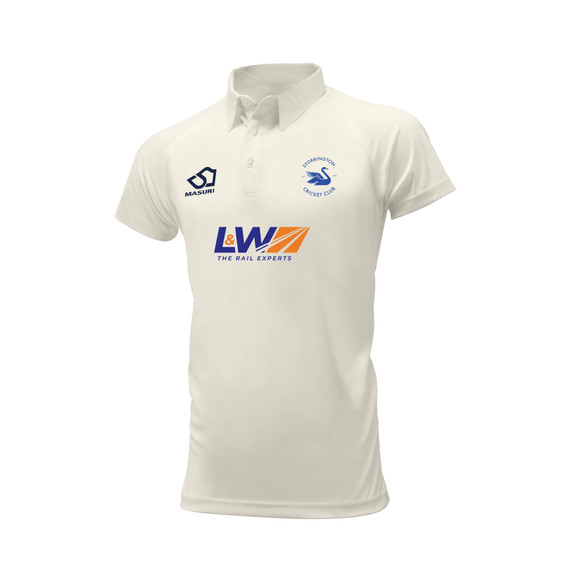 Junior Short Sleeve Cricket Shirt-STORCC