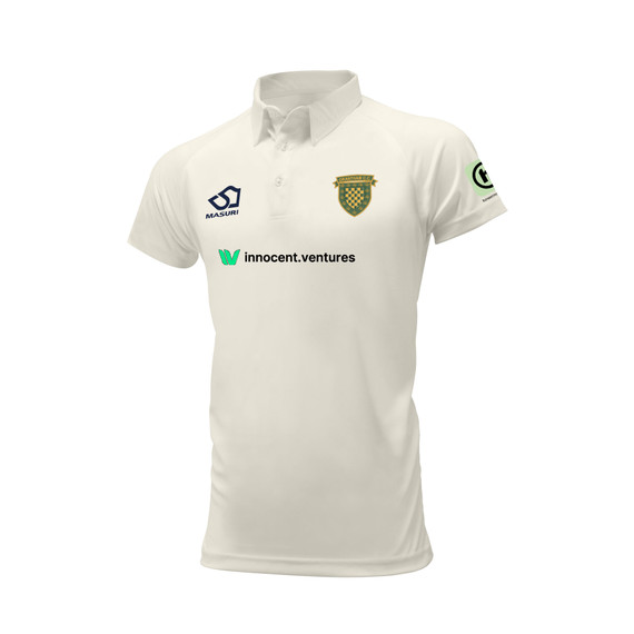 Junior Short Sleeve Cricket Shirt-GRANCC