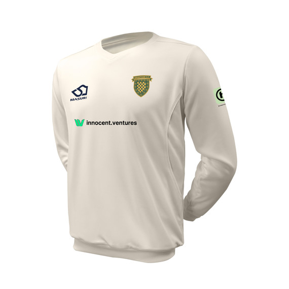 Long Sleeve Cricket Slipover -GRANCC