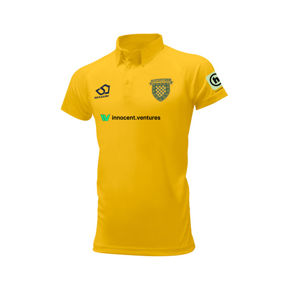 Junior Short Sleeve Coloured Cricket Shirt -GRANCC