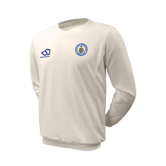 Long Sleeve Cricket Slipover -BASING