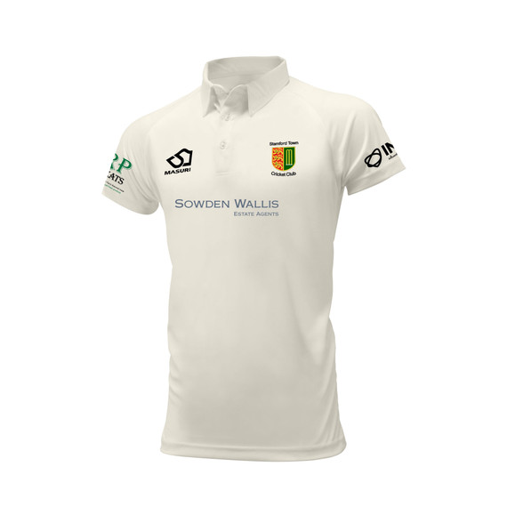 Mens Short Sleeve Cricket Shirt-STOWNCC