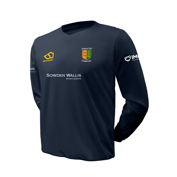 Long Sleeve Coloured Playing Jumper (NAVY)-STOWNCC