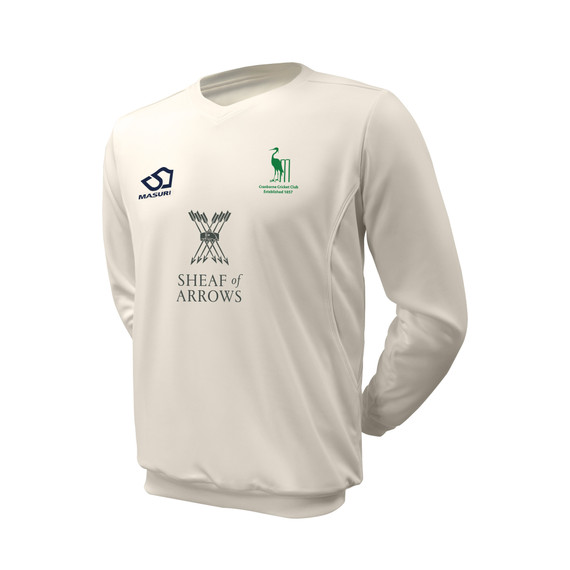 Long Sleeve Cricket Slipover -CRANCC