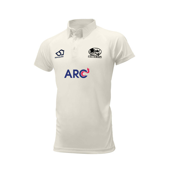 Mens Short Sleeve Cricket Shirt-FRETTEN
