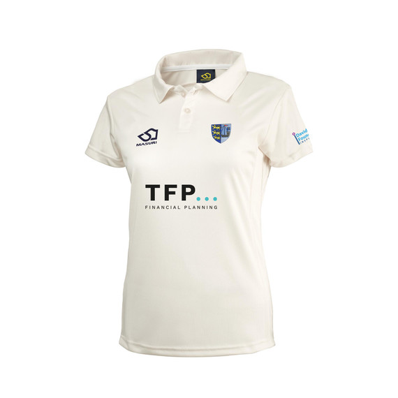 Women's Short Sleeve Cricket Shirt-MDNCC