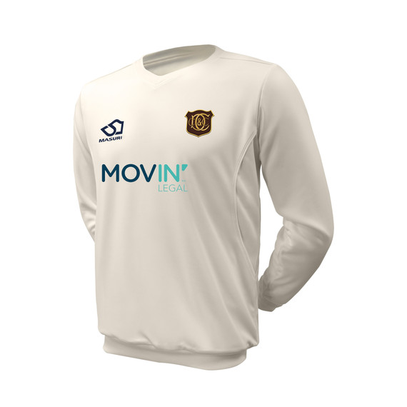 Junior Long Sleeve Cricket Slipover -CNDCC