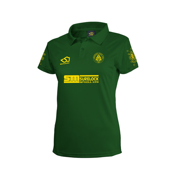 Women's Short Sleeve Coloured Cricket Shirt-WOKCC