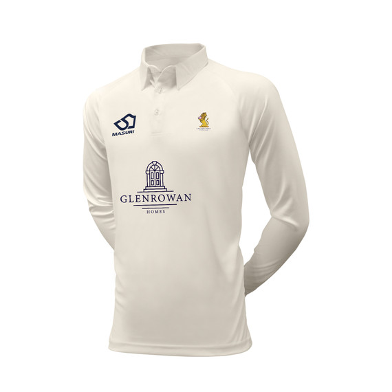 Junior Long Sleeve Cricket Shirt-LAXTON