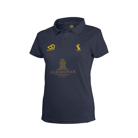 Women's Short Sleeve Coloured Cricket Shirt-LAXTON