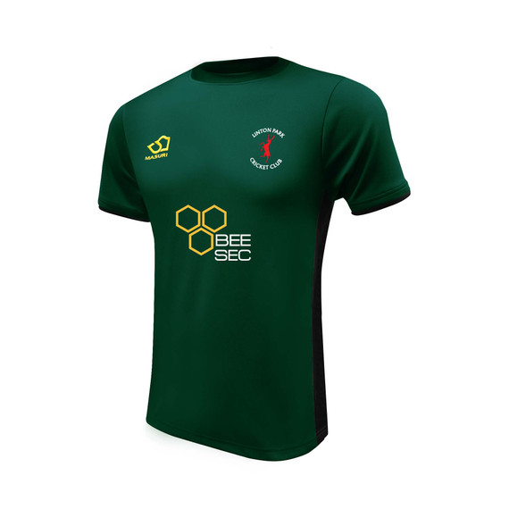 Mens Training Shirt - Green (Junior spons - BS)-LINP
