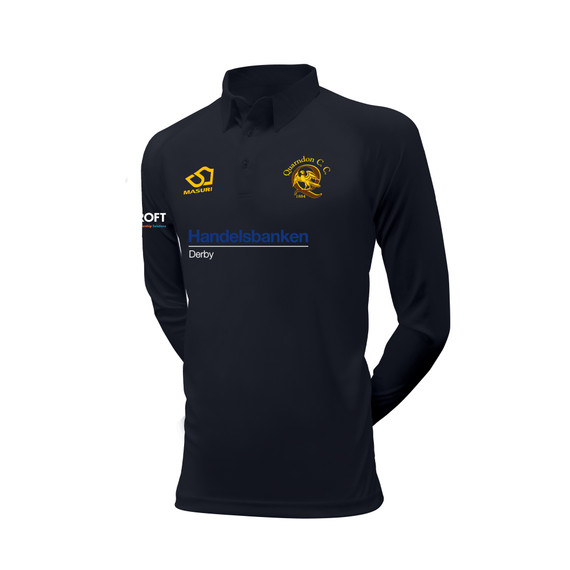 Long Sleeve Coloured Cricket Shirt-QUARN