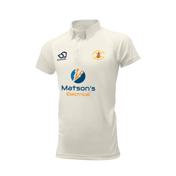 Sunday 2nd XI Short Sleeve Cricket Shirt-WODSPA