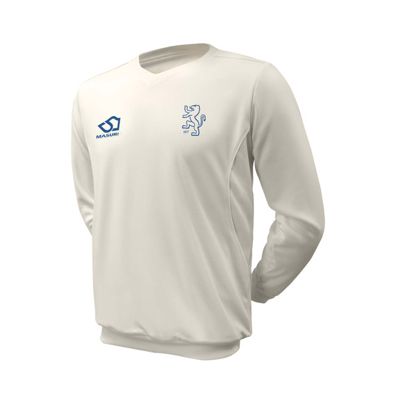 Junior Long Sleeve Cricket Slipover -GBSCC