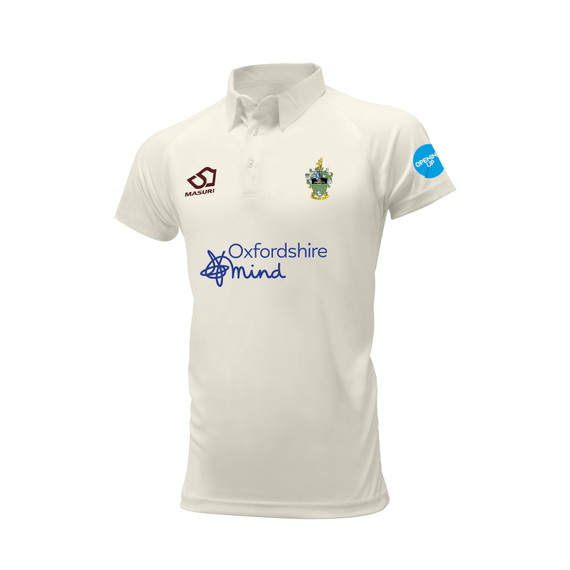 Junior Short Sleeve Cricket Shirt-DIDCOT