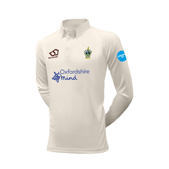 Junior Long Sleeve Cricket Shirt (Adult Sizing)-DIDCOT