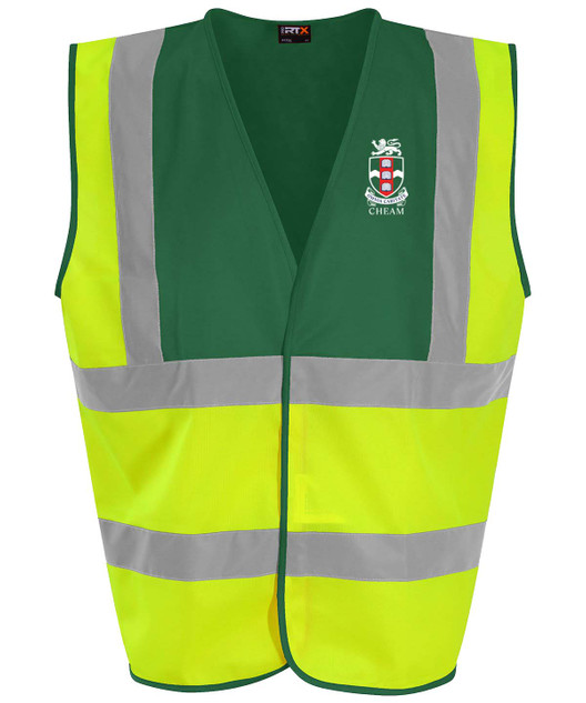 Matron's High Visibility Waist Coat-CHEAMSTAFF