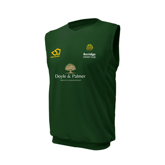 Junior Coloured Sleeveless Slipover -BCC