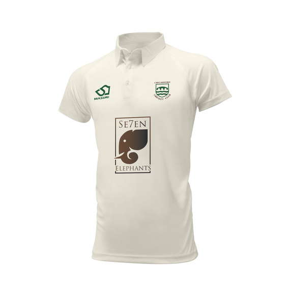Junior Short Sleeve Cricket Shirt-CHELMF