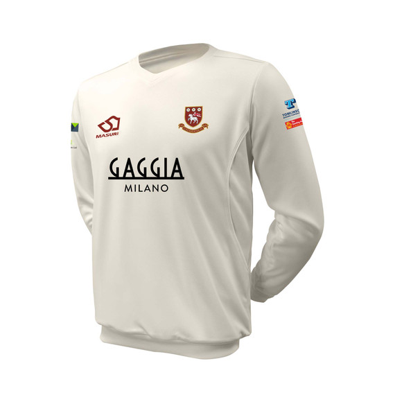 Junior Long Sleeve Cricket Slipover -CLECKH