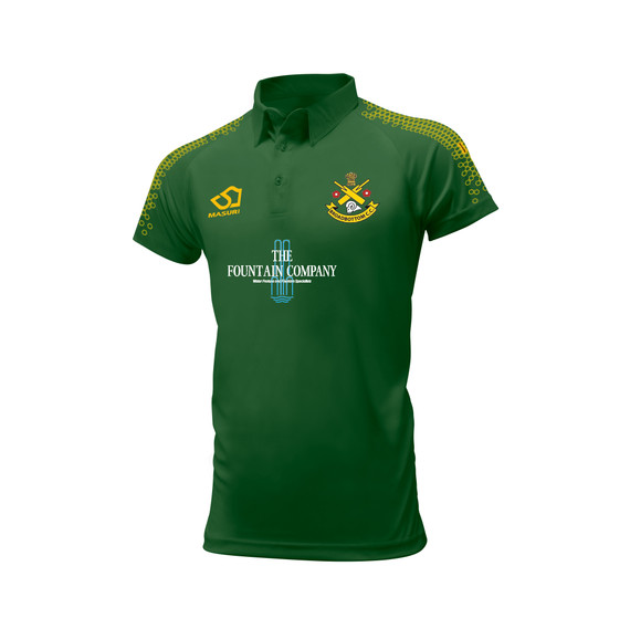 Mens Short Sleeve Coloured Cricket Shirt -BRDBC