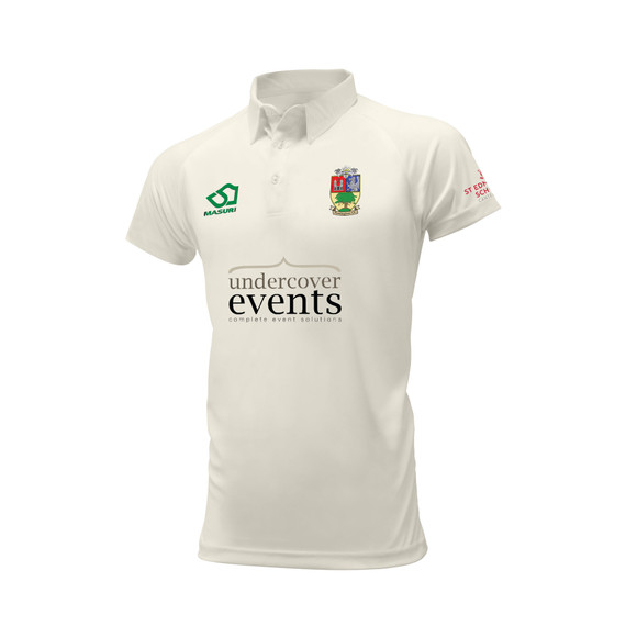 Junior Short Sleeve Cricket Shirt-NONIN